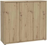 FORTE Schuhschrank Alice Springs, Schuhschrank, Platz f&uuml;r 20 Paar Schuhe, 3...