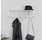 Spinder Design Garderobenleiste REX (1 St), Wandgarderobe aus Stahl mit...