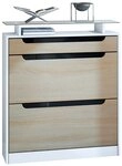 Vladon Schuhschrank Fiesta (Schuhkipper f&uuml;r 16 Paar Schuhe, mit 2 Klappen,...