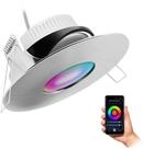 SSC-LUXon LED Au&szlig;en-Deckenleuchte YOKU Einbauspot schwenkbar IP65 Alu...