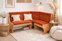 moebel-direkt-online Eckbank Truheneckbank 165x125 cm Stellma&szlig;
