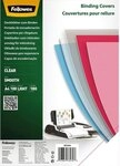 FELLOWES Thermo-Bindemappe Foliendeckel A4 PET glatt 180 mic transparent VE=100