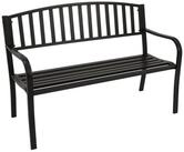 DEGAMO Gartenbank NEWPORT, 2-sitzer, Metall schwarz