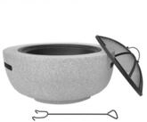 IC Gardenworld Feuerschale 2-in-1 Feuerschale mit Grillfunktion, moderne...