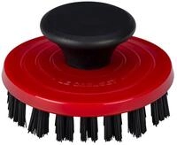 LE CREUSET Geschirr-Set Reinigungsb&uuml;rste 8 cm kirschrot rot|schwarz