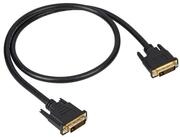 Sharkoon Sharkoon Kabel DVI-D > DVI-D (24+1), (1 Meter, Video-Kabel