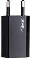 Akyga Akyga AK-CH-03BK USB Ladeger&auml;t 5 W 1x USB-A Schwarz Innenbereich