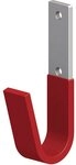 alfer Wandhaken alfer Unihaken, gummiert 35 mm 35 x 82 mm Stahl