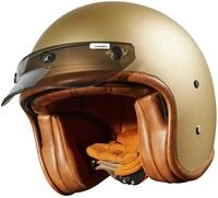 PEROZ Motorradhelm Jethelm Schirm / Universal Helm Schirm