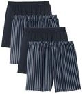 CALIDA Boxershorts Herren Web-Boxershorts 4er Pack Baumwolle (Packung, 4er Pack)