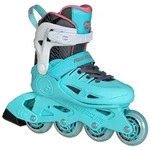 Powerslide Inlineskates Stargaze Aqua blau|wei&szlig; 29/32