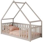 MIRJAN24 Kinderbett Bee (mit Lattenrost Flex aus Buchensperrholz),...