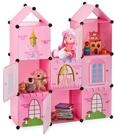 relaxdays Steckregal Kinderzimmer als Schloss