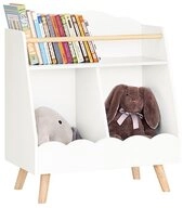 SoBuy B&uuml;cherregal KMB100, Kinderregal mit 5 F&auml;chern Aufbewahrungsregal