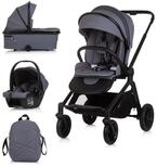 Chipolino Kombi-Kinderwagen Kombikinderwagen Magnum 3 in 1, Babywanne Sportsitz