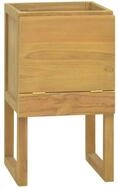 vidaXL Badregal 41 x 40 x 75 cm Badschrank 45x45x75 cm Massivholz Teak