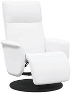 vidaXL Sessel Massage Relaxsessel Wei&szlig; Kunstleder (1-St)