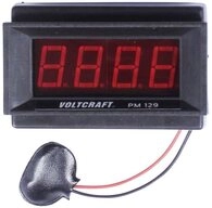 VOLTCRAFT Anzeigeger&auml;t VOLTCRAFT PM 129 Digitales Einbaumessger&auml;t &plusmn; 199,9...