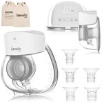 lionelo Elektrische Milchpumpe FIDI FREE LUMI, Set, Set mit unterschiedlich gro&szlig;en