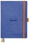 EXACOMPTA Notizheft Goalbook A5 120 Bl elfenbein 90g, Dot/punktkariert Saphir