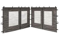 Quick Star Pavillonseitenteil 2 Seitenteile mit Fenster f&uuml;r Pavillon 3x3m,...