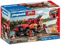 Playmobil&reg; Feuerwehr-Pickup (72194), City Action Konstruktions-Spielset, Made...