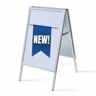 Showdown Displays Standregal A1 - Komplett-Set - New Englisch - Blau/Schwarz,...