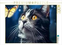 CALVENDO Puzzle CALVENDO Puzzle Ein Motiv aus dem Kalender Die Katze und der