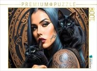 CALVENDO Puzzle CALVENDO Puzzle Die Anmutige, 1000 Teile Lege-Gr&ouml;&szlig;e 64x48cm