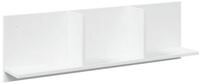 vidaXL Regal Wandschrank 100x16,5x30 cm Wei&szlig; Holzwerkstoff, 1-tlg.