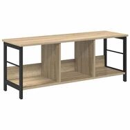 vidaXL B&uuml;cherregal B&uuml;cherregal Sonoma-Eiche 102 x 32 x 40,5 cm Holzwerkstoff,