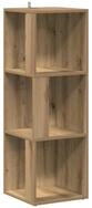 vidaXL Eckregal Eckregal Artisan-Eiche 33x33x100 cm Holzwerkstoff, 1-tlg.