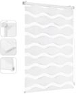 Doppelrollo Doppelrollo Wellen Duo-Rollo Klemmfix ohne Bohren Doppelrollo Welle,