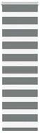 Rollo Doppelrollo Dunkelgrau 40x100 cm Stoffbreite 35,9 cm Polyester, vidaXL