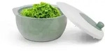 Pro Home Salatschleuder 3D Kurbel, (4 Liter / &Oslash;25cm, 3in1 - Schleuder, Sieb und