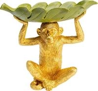 Kare Design Dekoschale Deko Schale Banana Leaf 14x24cm
