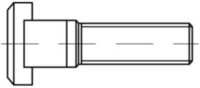 Contorion Schraube DIN 787 T-Nutenschraube M16x63 Stahl 8.8 blank 10 Stk