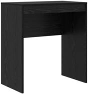 vidaXL Schreibtisch Schreibtisch Schwarz Eichen-Optik 70 x 40 x 76 cm (1-St)