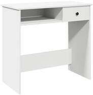 vidaXL Schreibtisch Schreibtisch Wei&szlig; 80&times;40&times;75 cm Holzwerkstoff