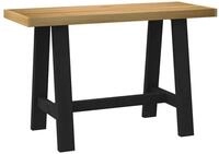 vidaXL Schreibtisch NA Schreibtisch NOAIN A-Form-Beine 120x50x75 cm Massivholz...
