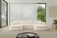 ALTDECOR Wohnlandschaft MARI-U1, Sofa Praktische Bequeme Funktionsecke Couch...