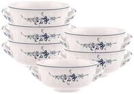 Villeroy & Boch Suppenteller Vieux Luxembourg Suppentassen 260 ml 6er Set, (6...