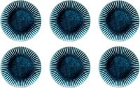 Kare Design Teller Azur, (4 St), verschiedene Gr&ouml;&szlig;en, aus Steingut