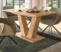 Inn.Furn Esstisch Home-X (Esszimmer Tisch in Eiche Artisan, ausziehbar, 150 cm...