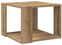 vidaXL Couchtisch Couchtisch Artisan-Eiche 40x40x30 cm Holzwerkstoff (1-St)