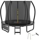 Zelsius Gartentrampolin Trampolin Schwarz &Oslash; 228 cm f&uuml;r den Outdoor-Bereich