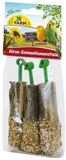 JR Farm Birds Hirse-Sonnenblumenstiele 20 g - 4 St&uuml;ck, f&uuml;r: Vogel