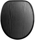 Sanilo WC-Sitz Black Wood, universell, leichte Montage, hochwertig & modern