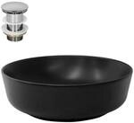 LuxeBath Waschbecken Aufsatzwaschbecken aus Keramik Waschtisch f&uuml;r Badezimmer...