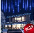 monzana Lichterkette, Meteorschauer 480 LED Au&szlig;en Wasserdicht 10 R&ouml;hre je 50...